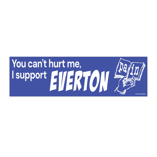 You Can't Hurt Me, I Support Everton
